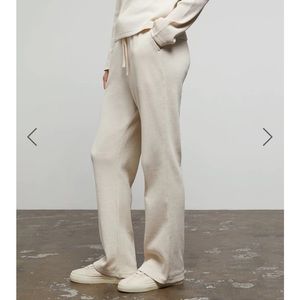 NWT Cropped Waffle Flare Pant